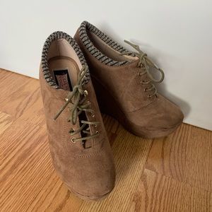 Lace Up Ankle Booties
